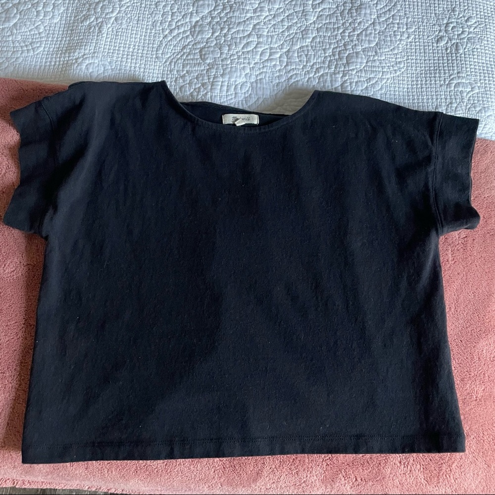 Madewell Boxy-Crop Tee